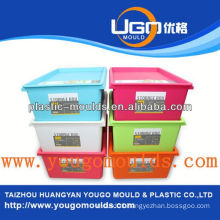 zhejiang taizhou huangyan container plastic mould maker and 2013 New household plastic injection tool box mouldyougo mould